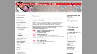 
                            13. Studienseminar Oldenburg GHRS - Reisekosten