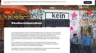 
                            3. Studienstipendium - RLS - Rosa-Luxemburg-Stiftung