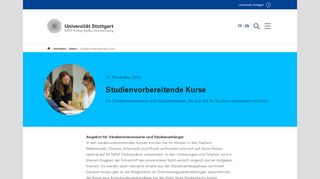 
                            8. Studienvorbereitende Kurse - MINT-Kolleg Baden-Württemberg