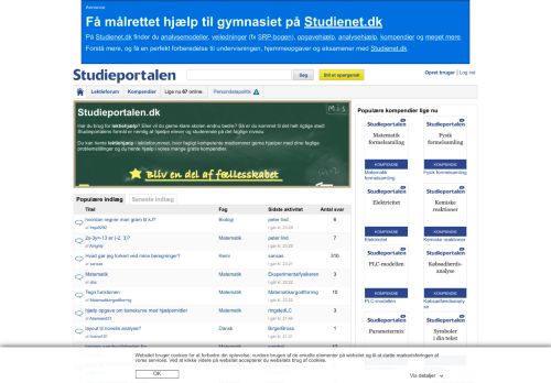 
                            7. Studieportalen.dk: Danmarks største lektiehjælp