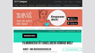 
                            8. Studieren an der Filmuniversität Babelsberg Konrad Wolf | Wo ...