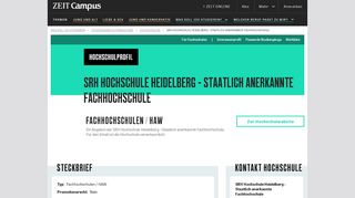 
                            5. Studieren an der SRH Hochschule Heidelberg - Staatlich anerkannte ...