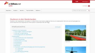 
                            10. Studieren in den Niederlanden – e-fellows.net wiki