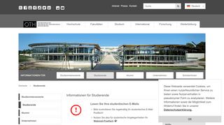 
                            7. Studierende - Ostbayerische Technische Hochschule Regensburg