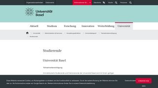 
                            11. Studierende | Universität Basel
