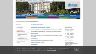 
                            2. Studierendenservice - Studium - Hochschule Mittweida