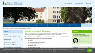 
                            4. Studierendenwerk Thüringen | Hochschule Nordhausen