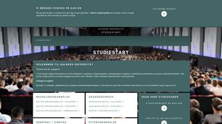 
                            2. Studiestart - Aalborg Universitet