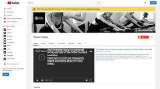 
                            12. Studio Pilates - YouTube