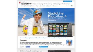 
                            3. StudioLine Photo Basic - StudioLine - Grafik und Webdesign Software