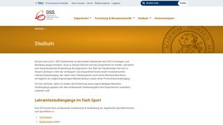 
                            8. Studium › Department für Sportwissenschaft und Sport