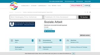 
                            12. Studium Eichstätt Soziale Arbeit Katholische Universität Eichstätt ...