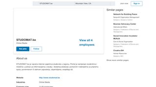 
                            9. STUDOMAT.ba | LinkedIn