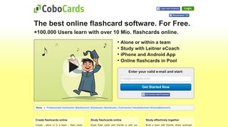 
                            8. Study flashcards online or mobile. CoboCards