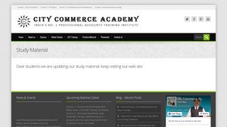 
                            5. Study Material | City Commerce Academy