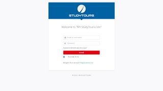 
                            1. Study Tours - Login