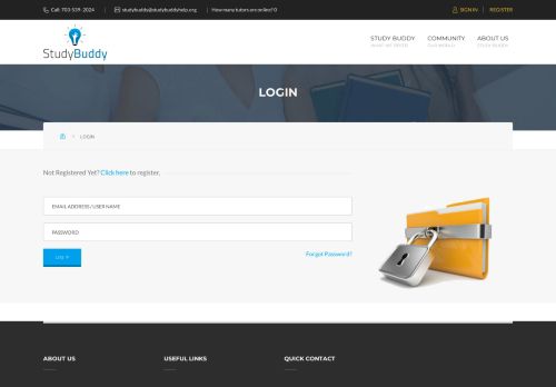 
                            2. StudyBuddy :: Login - Study Buddy Tutors
