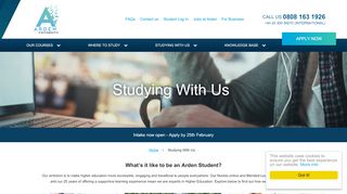 
                            3. Studying With Us | About Arden University