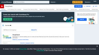 
                            13. StudyStack | Crunchbase