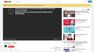 
                            6. Studystack - Tutorial - YouTube
