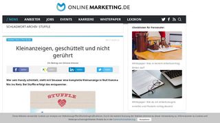 
                            8. Stuffle - OnlineMarketing.de