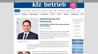 
                            10. Stühlerücken bei Fiat Professional