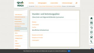 
                            3. Stundenplan & Vertretungsplan – HOGA Schulen Dresden