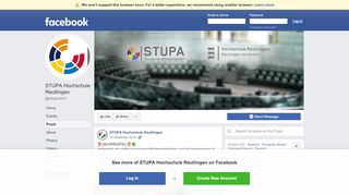 
                            13. STUPA Hochschule Reutlingen - Posts | Facebook