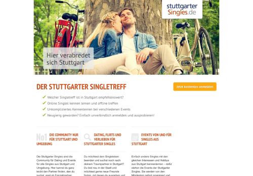 
                            12. Stuttgarter Singles - Singletreff Nr. 1 in Stuttgart