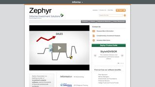 
                            12. Style Analysis & Performance Analysis Software | Zephyr Associates, Inc