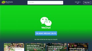 
                            13. Sử dụng WeChat trên PC với bộ giả lập Android Bluestacks