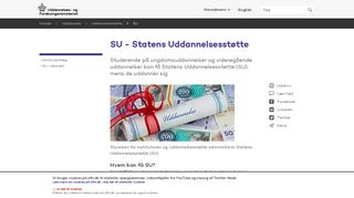 
                            4. SU - Statens Uddannelsesstøtte — Uddannelses- og ...