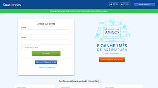 
                            3. SuasVendas - Acesse o Sistema