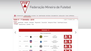 
                            7. Sub-17 - FMF - Federação Mineira de Futebol