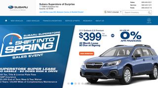 
                            7. Subaru Superstore of Surprise: Subaru Dealership Surprise AZ ...
