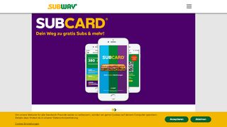 
                            3. Subcard – Dein Subway®