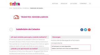 
                            5. Subdivisión de Catastro - Salta tu Ciudad - Municipalidad de Salta
