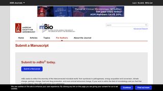 
                            3. Submit a Manuscript | mBio