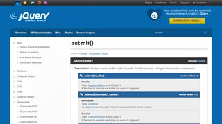
                            1. .submit() | jQuery API Documentation