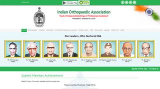 
                            11. Submit Member Achievement | Indian Orthopaedic Association