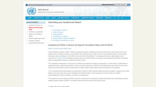 
                            7. Submit quadrennial report - Welcome to csonet.org | Website of the ...