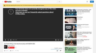 
                            2. Submitting a bid electronically with MERX EBS - YouTube