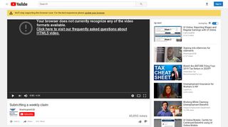 
                            8. Submitting a weekly claim - YouTube