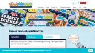 
                            12. Subscribe to Whizz Pop Bang