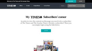 
                            2. Subscriber's Corner | Times+