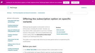 
                            4. Subscription Rules Based on Variants – ReCharge