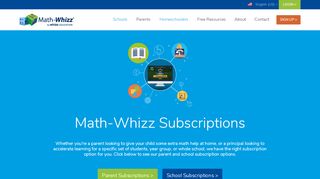 
                            10. Subscriptions & Pricing | Math-Whizz | Whizz Education - Maths Whizz