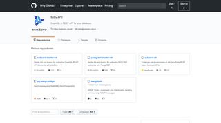 
                            12. subZero · GitHub