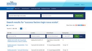 
                            13. Success Factors Login Nova Scotia - Nova Scotia School Boards ...