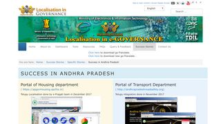 
                            6. Success in Andhra Pradesh - localization.gov.in